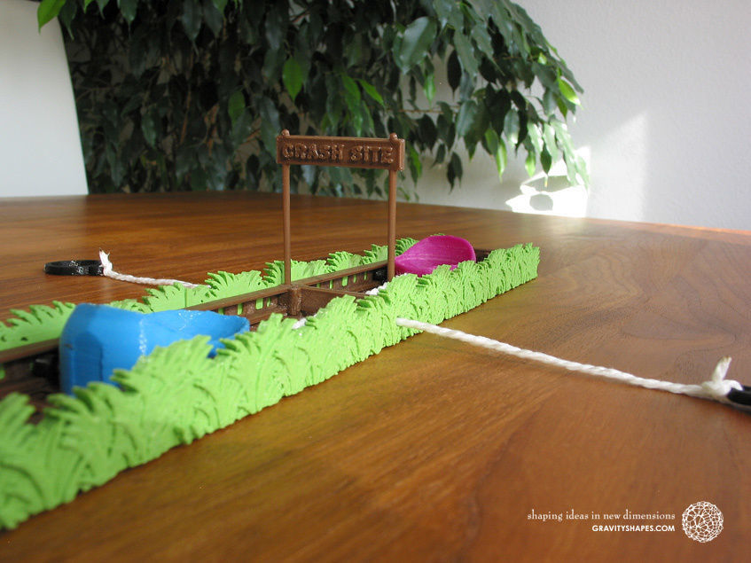 Easter Eggs Crasher - Crash Site for 3D printing 3D print model_15