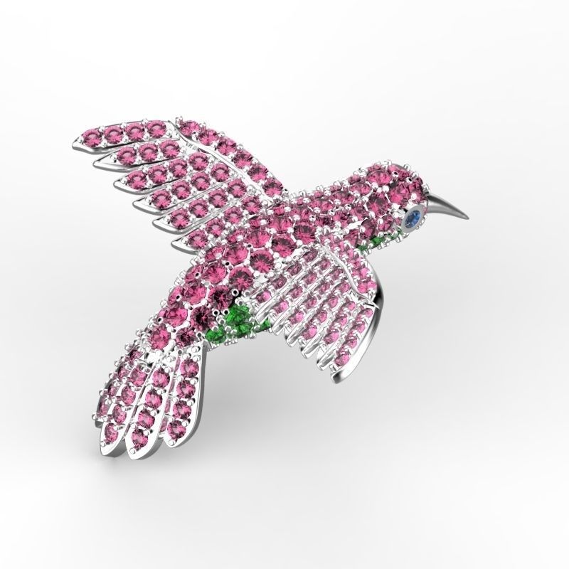 Colibri bird 3D print model_1