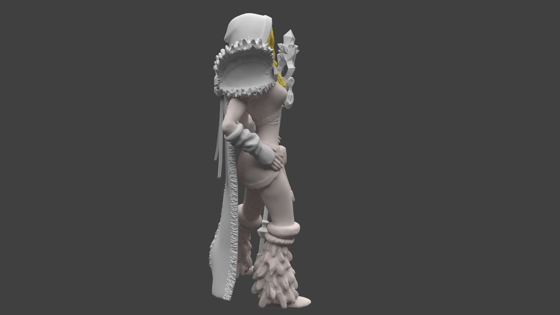 Dota 2 Crystal Maiden  3D Print Model 3D print model_3