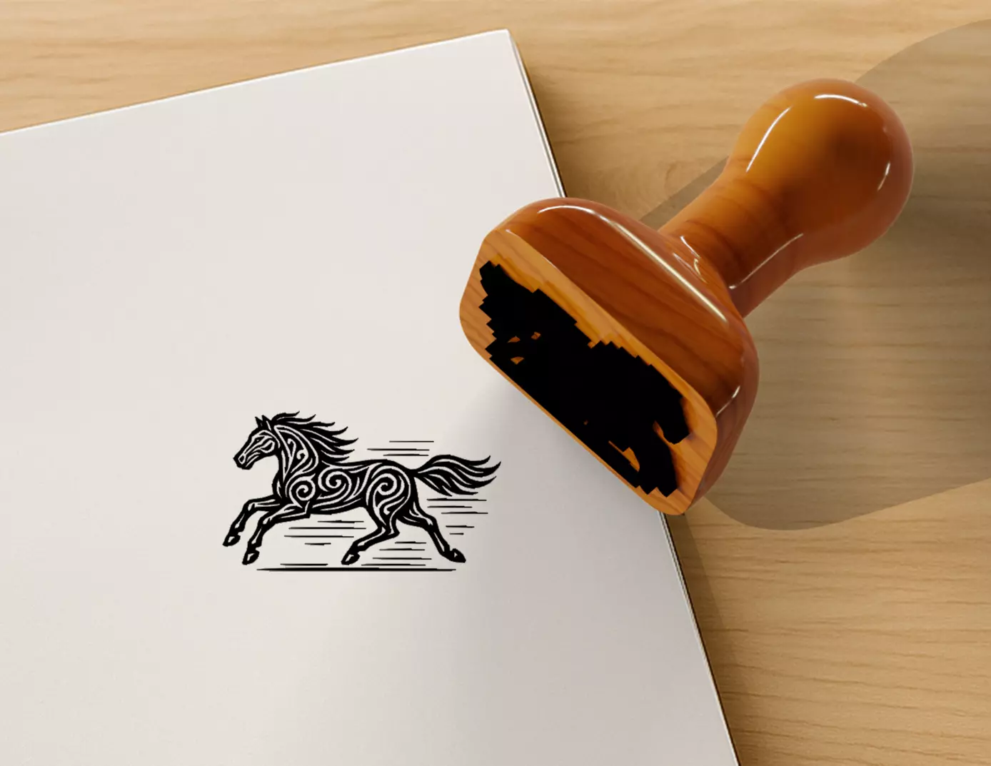 Horse Stamp Free 3D print model