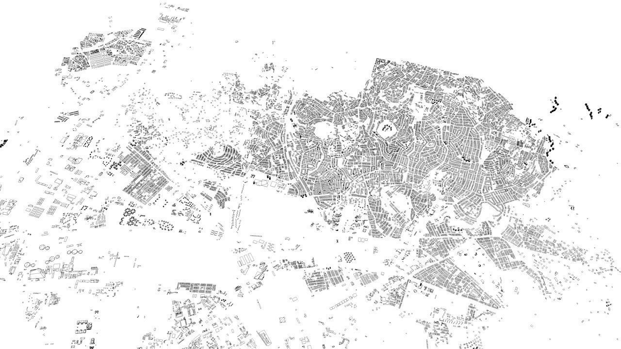 Ankara Streets and Buildings 3D model_11