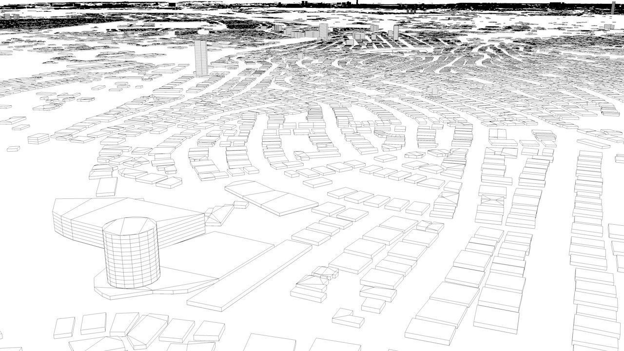 Ankara Streets and Buildings 3D model_10