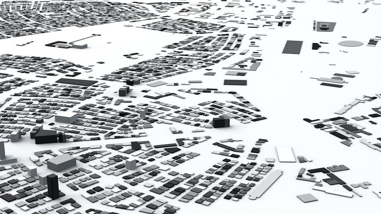 Ankara Streets and Buildings 3D model_5