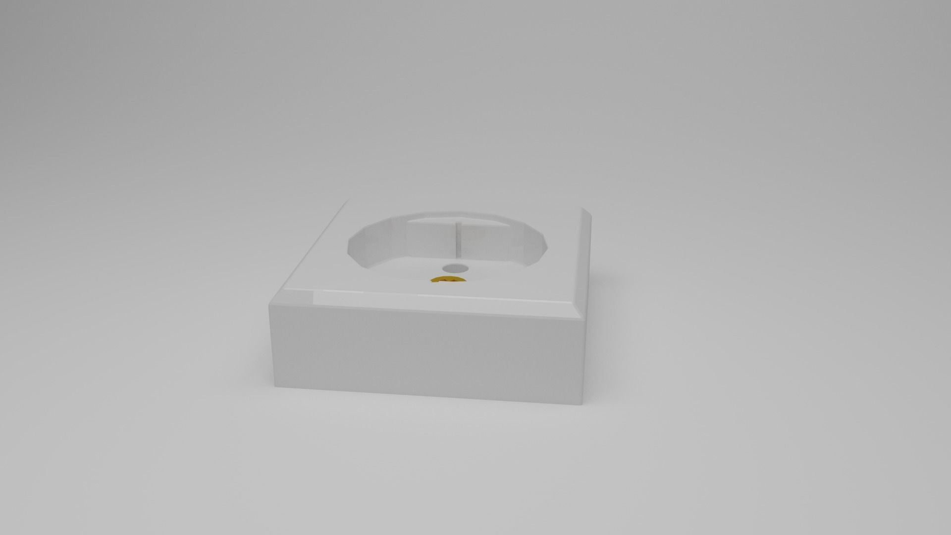 electrical socket 3D model_0