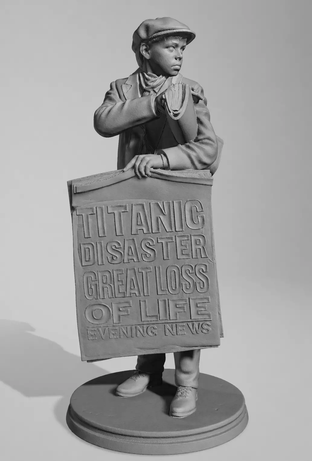 Titanic figure Ned Parfett 3d print stl file 3D print model