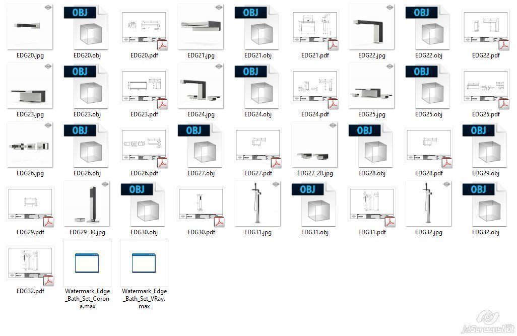 The Watermark EDGE SERIES collection 3D model_23