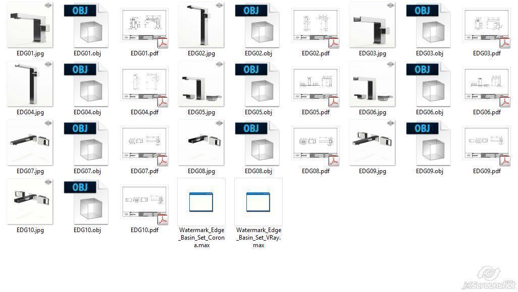 The Watermark EDGE SERIES collection 3D model_21