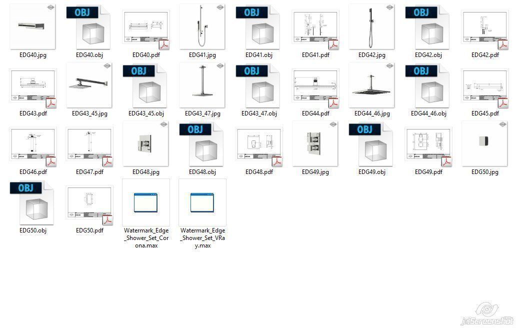 The Watermark EDGE SERIES collection 3D model_22