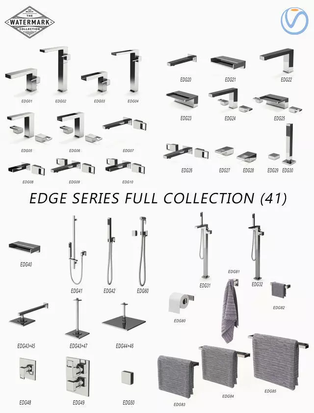 The Watermark EDGE SERIES collection 3D model_0