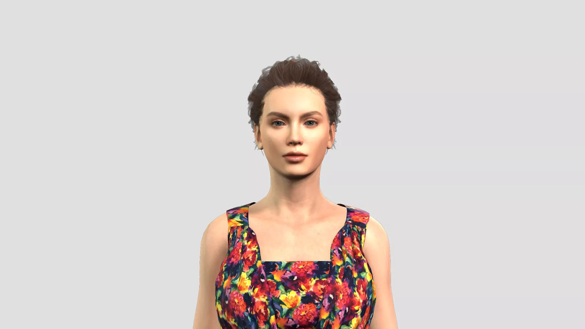 Female Character 3D model