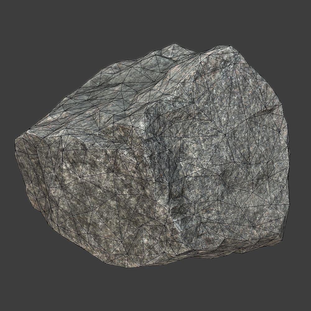 Sierra Stone Low-poly 3D model_6