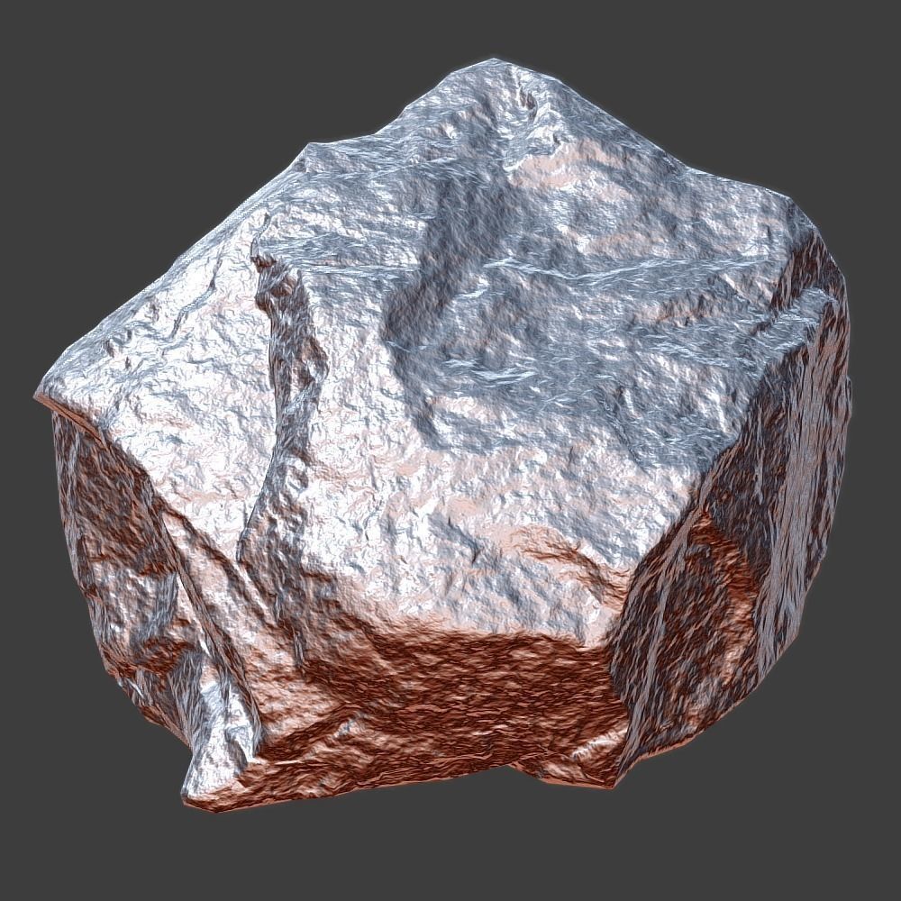 Sierra Stone Low-poly 3D model_11