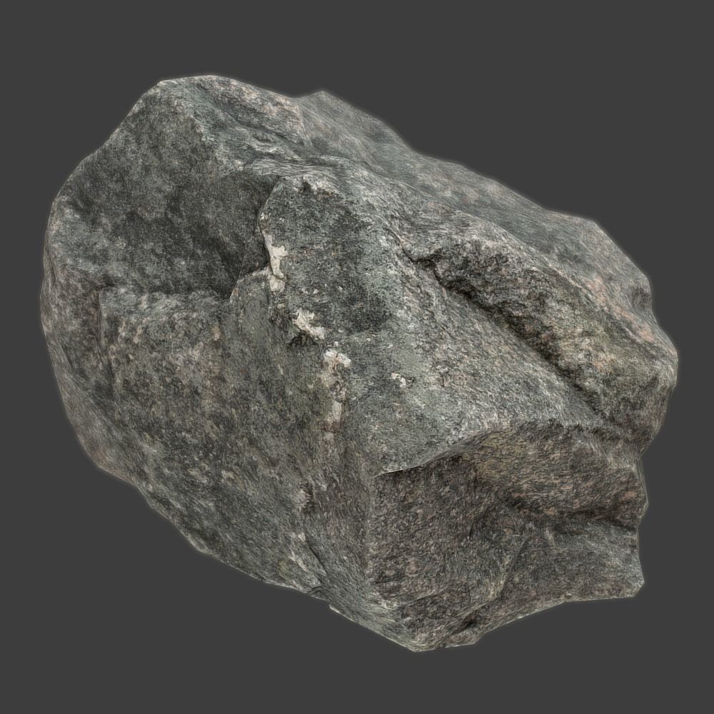 Sierra Stone Low-poly 3D model_2
