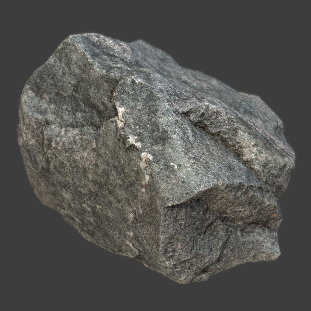 Sierra Stone Low-poly 3D model_0