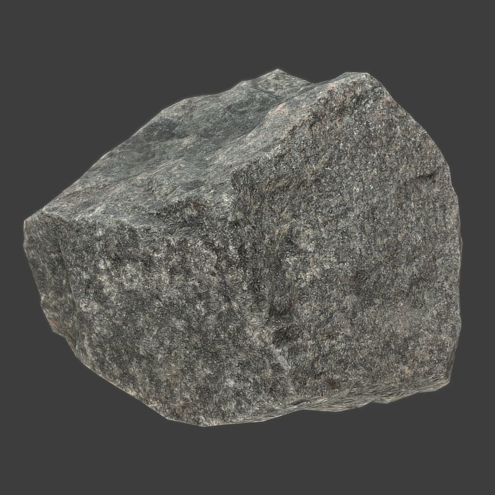 Sierra Stone Low-poly 3D model_5