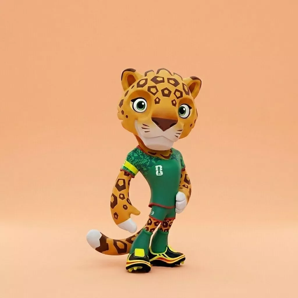 ZAYU MEXICO WORLD CUP 2026 MASCOT 3D STL MODEL 3D print model
