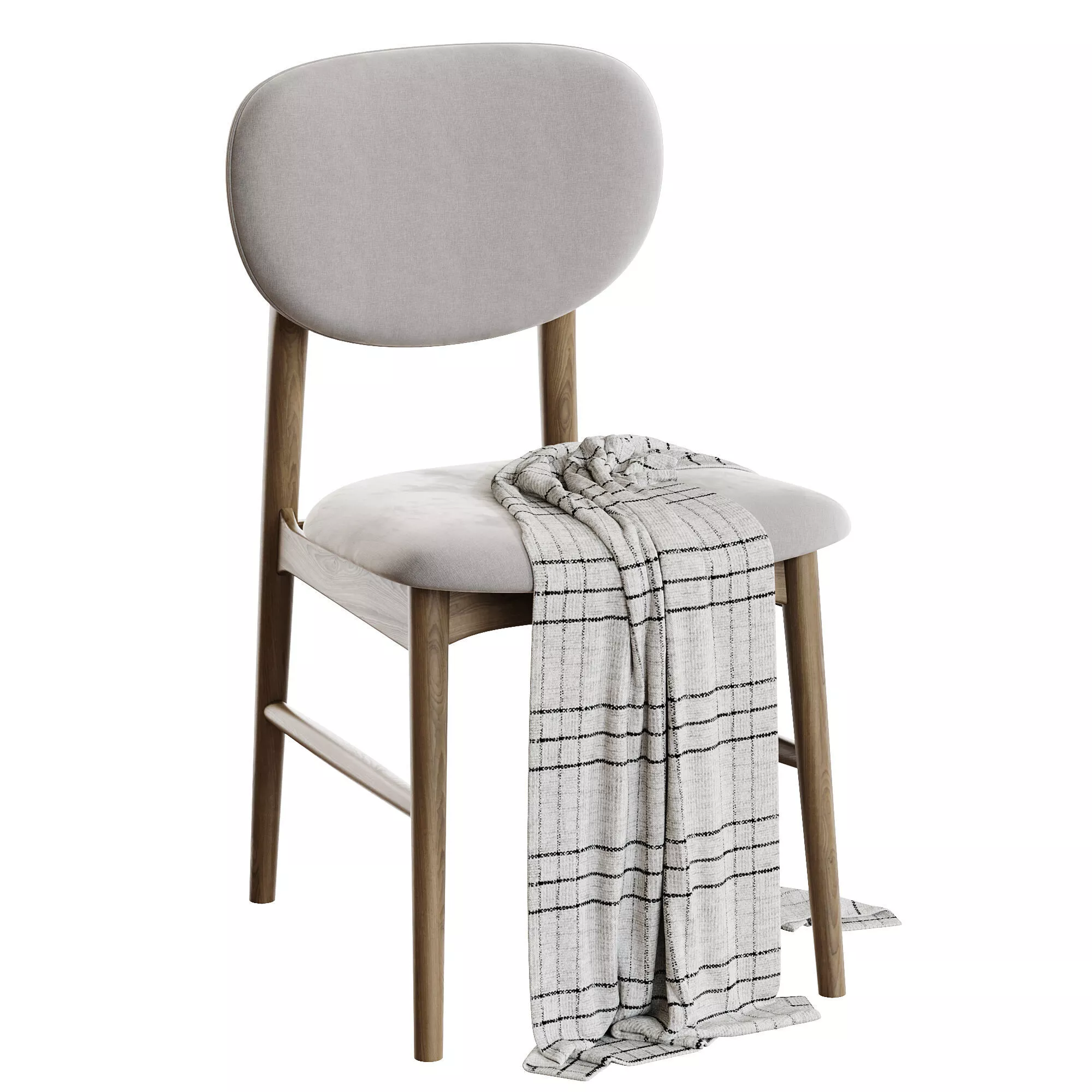Stella Dining Chair Low-poly 3D model