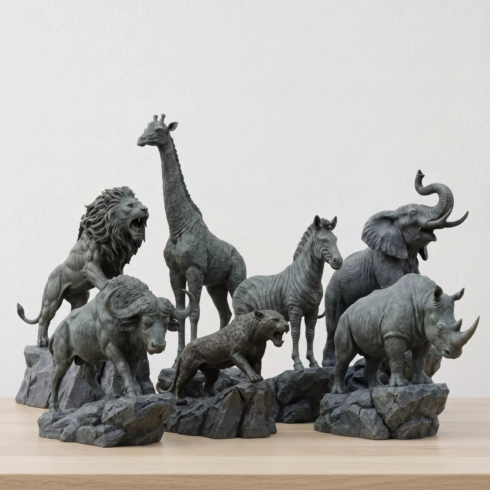 Realistic Savannah Animal Pack 3D print model