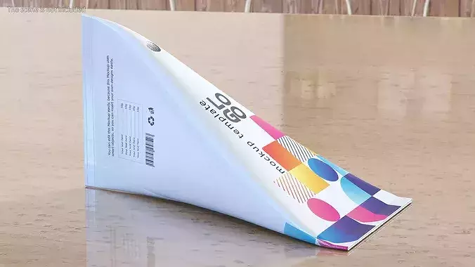 Triangle Aseptic Package Mockup Colorized 3D model 5