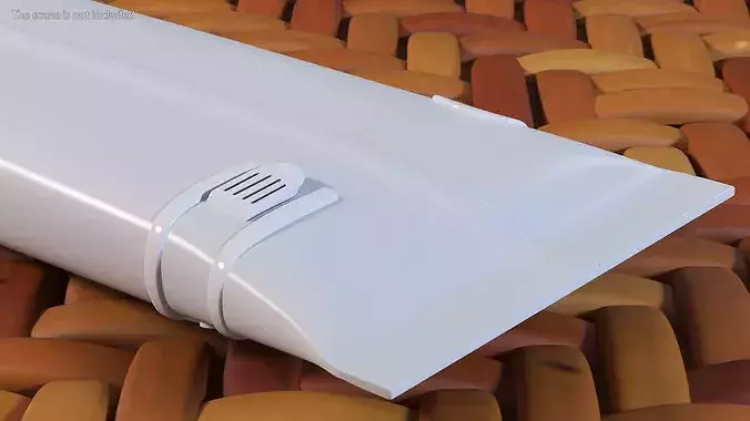 Pillow Shape Aseptic Pack with Tear Off Tab 3D model 4