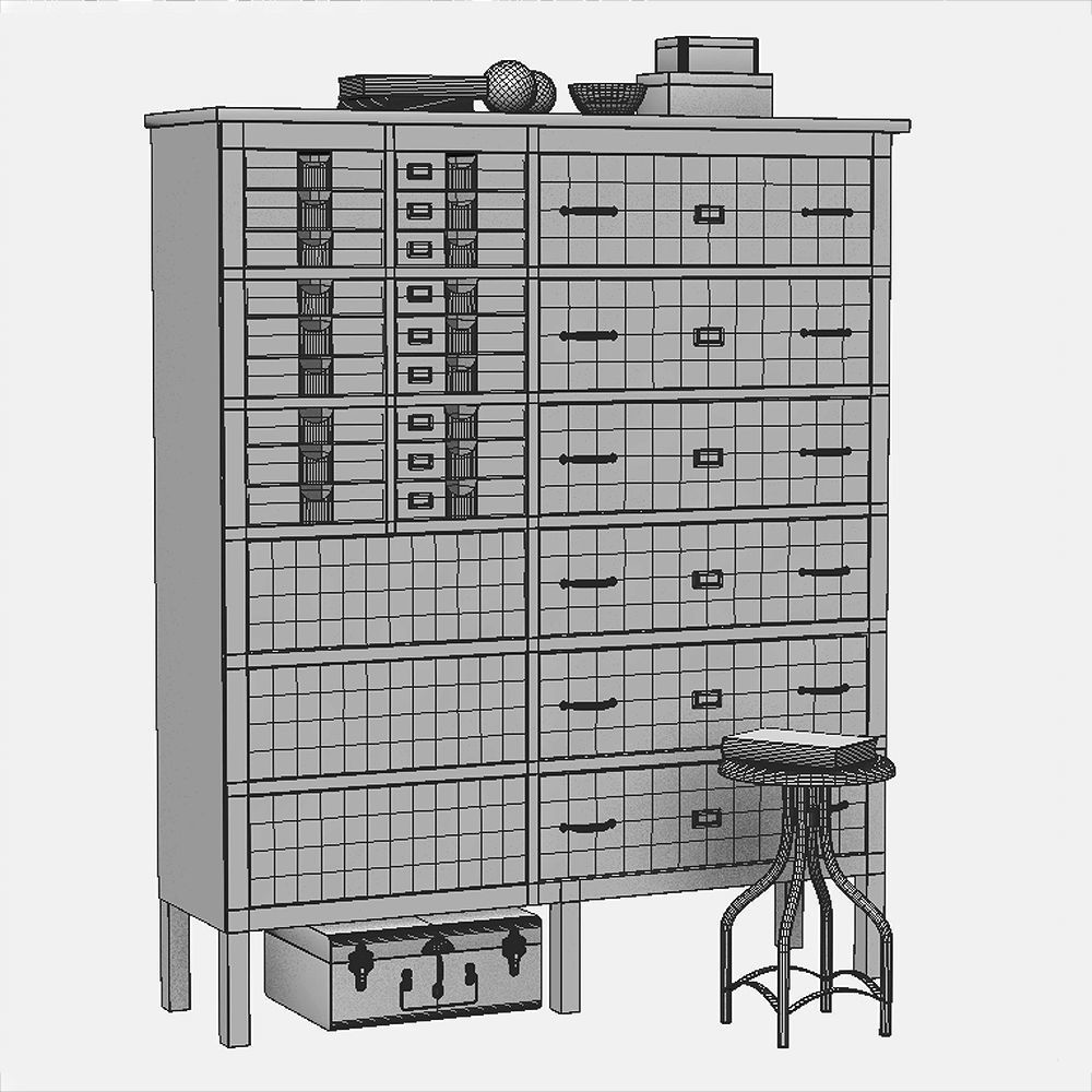 Sideboard - Edison 3D model_4