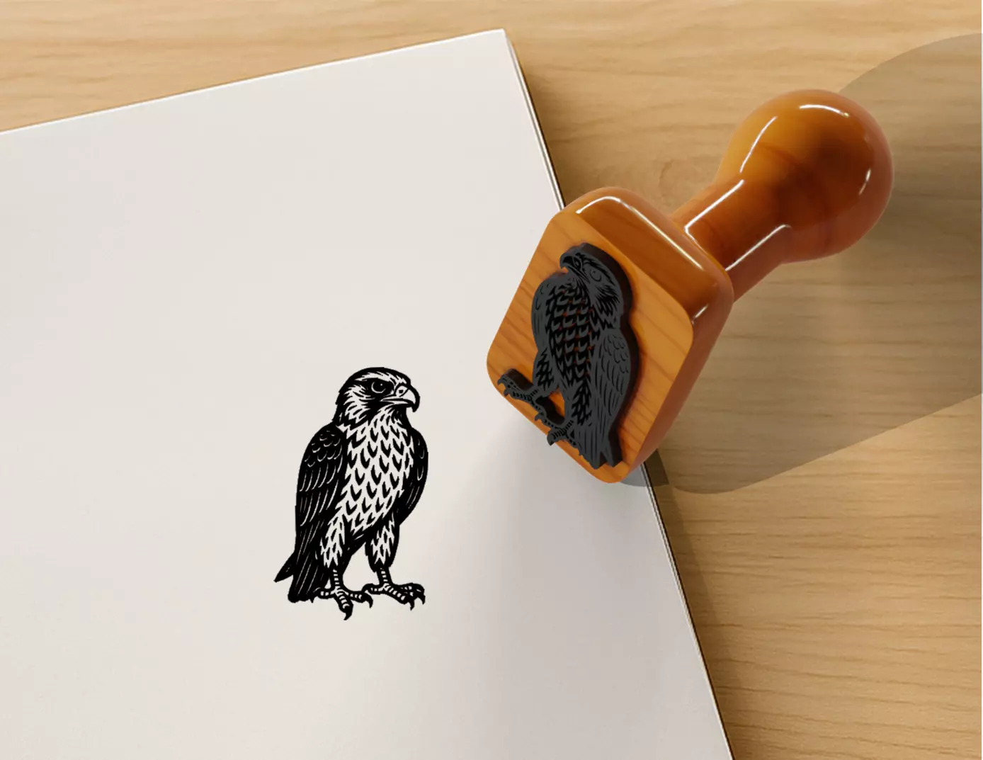 Eagle Stamp Free 3D print model