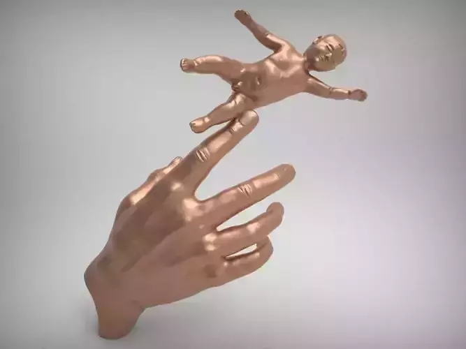 The Hand with The Child