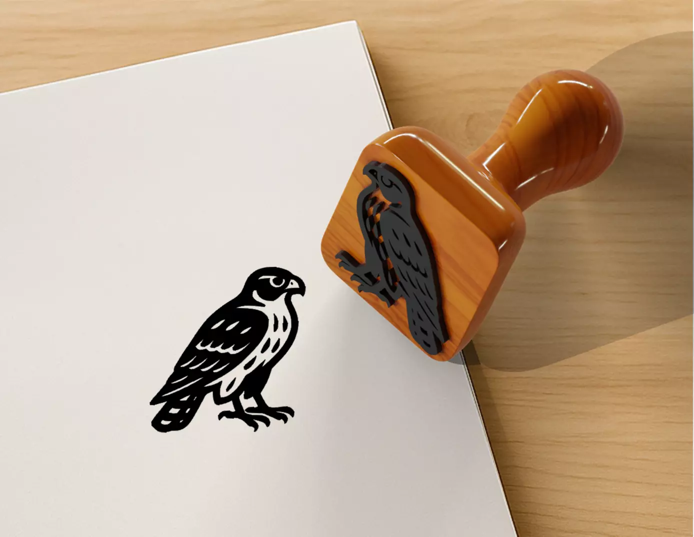 Eagle Stamp 3D print model