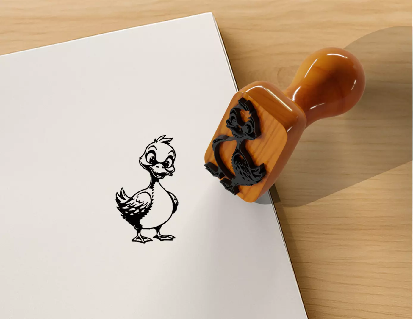 Duck Stamp Free 3D print model