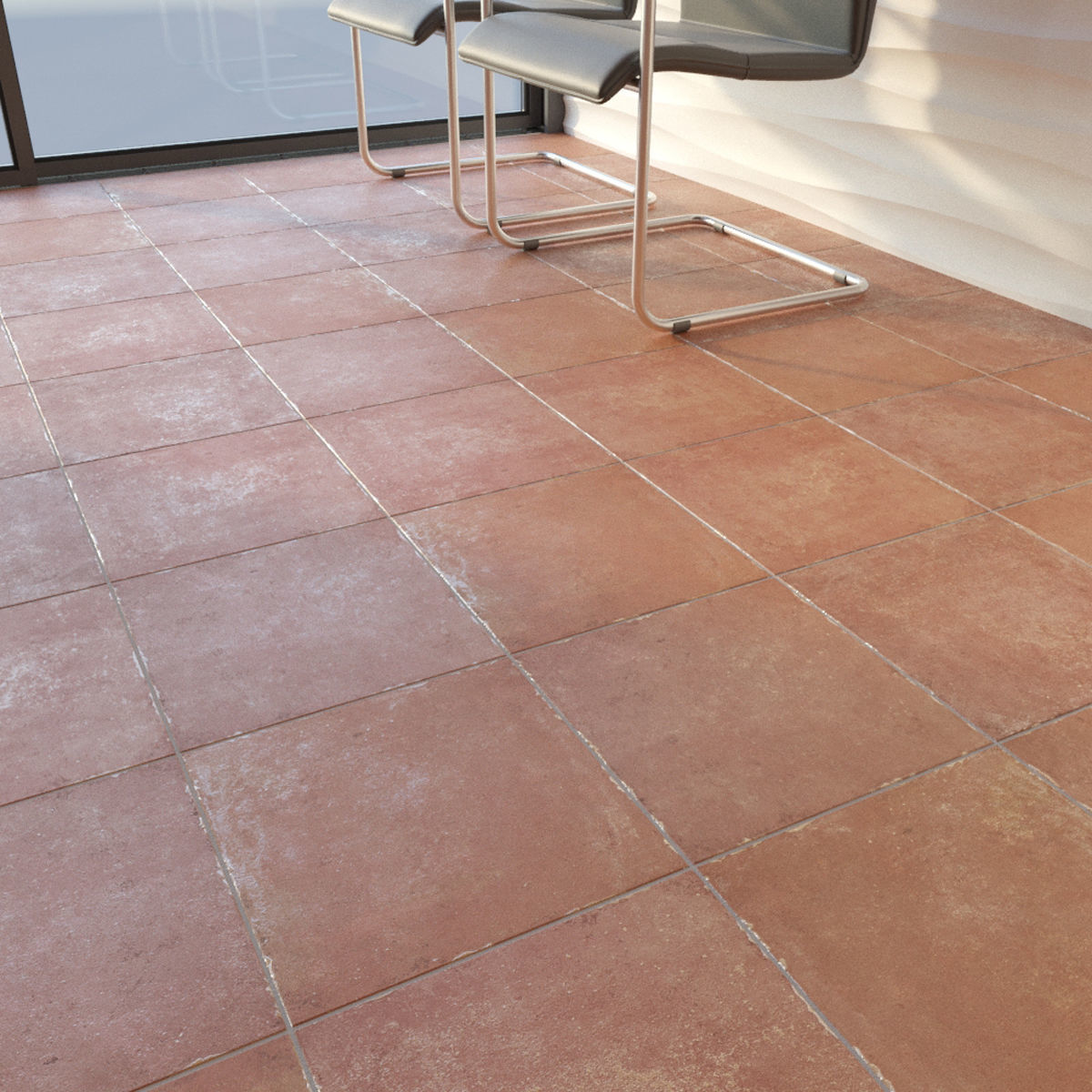 Oneker Tile Set 3D model_4