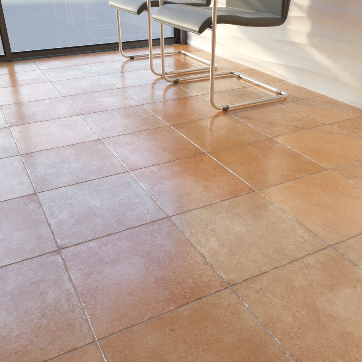 Oneker Tile Set 3D model_7