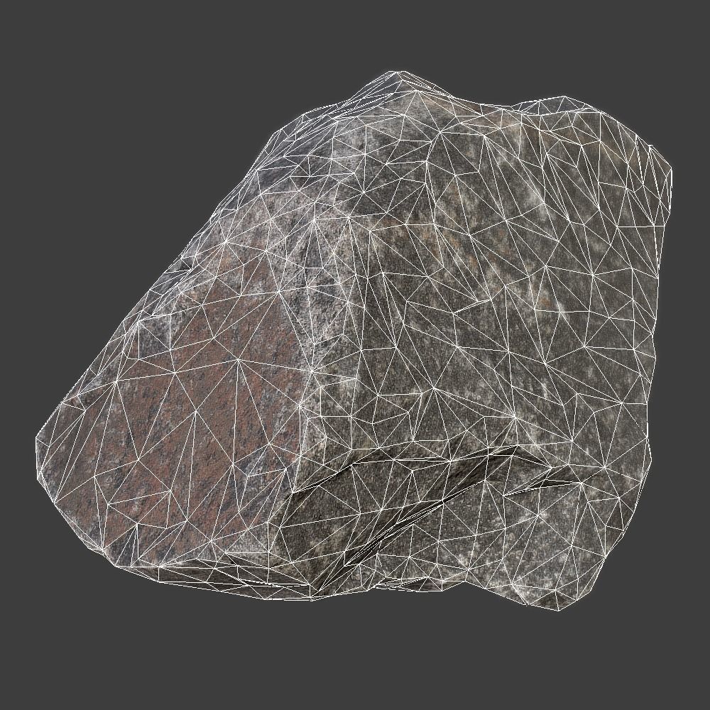 Jerry Stone Low-poly 3D model_9