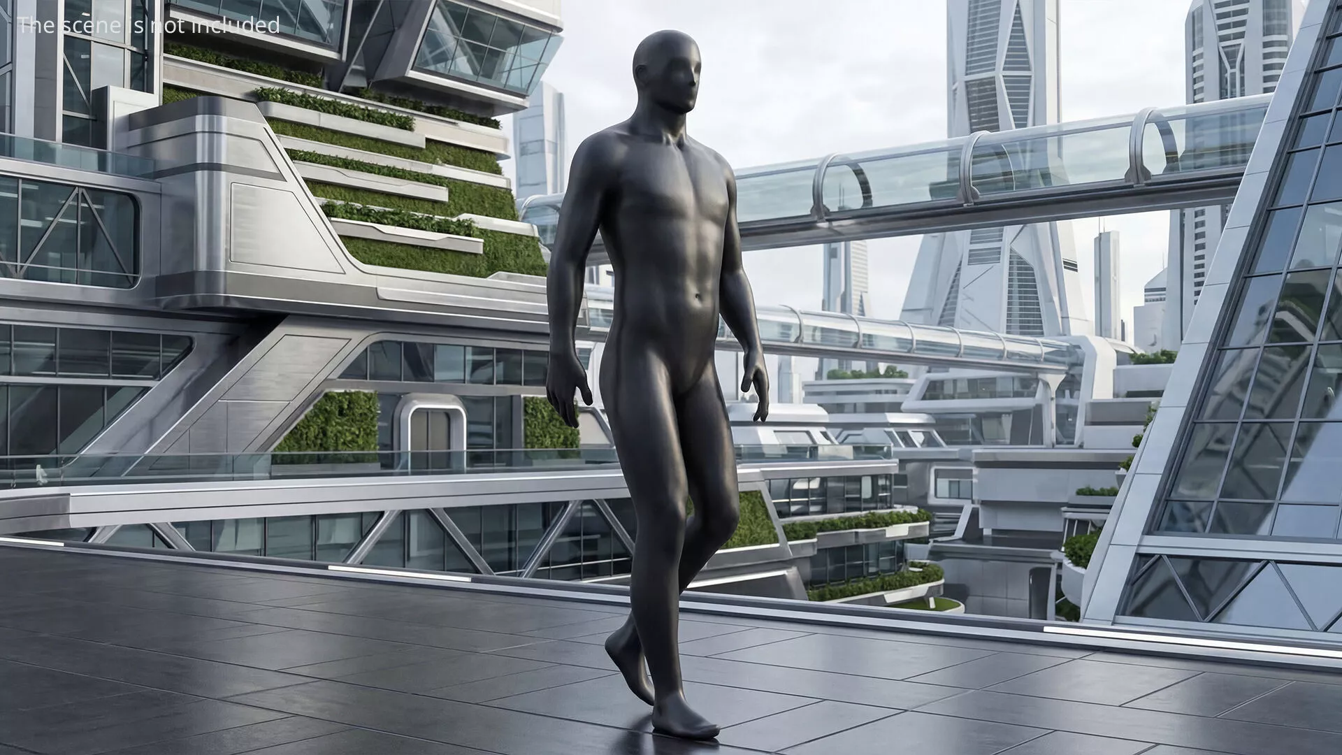 Male Mannequin Set Animated Rigged For Maya 3D model