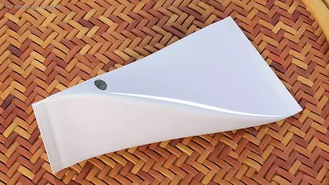 Triangular Aseptic Package 3D model 3