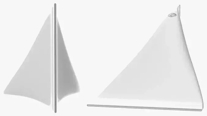 Triangular Aseptic Package 3D model 7