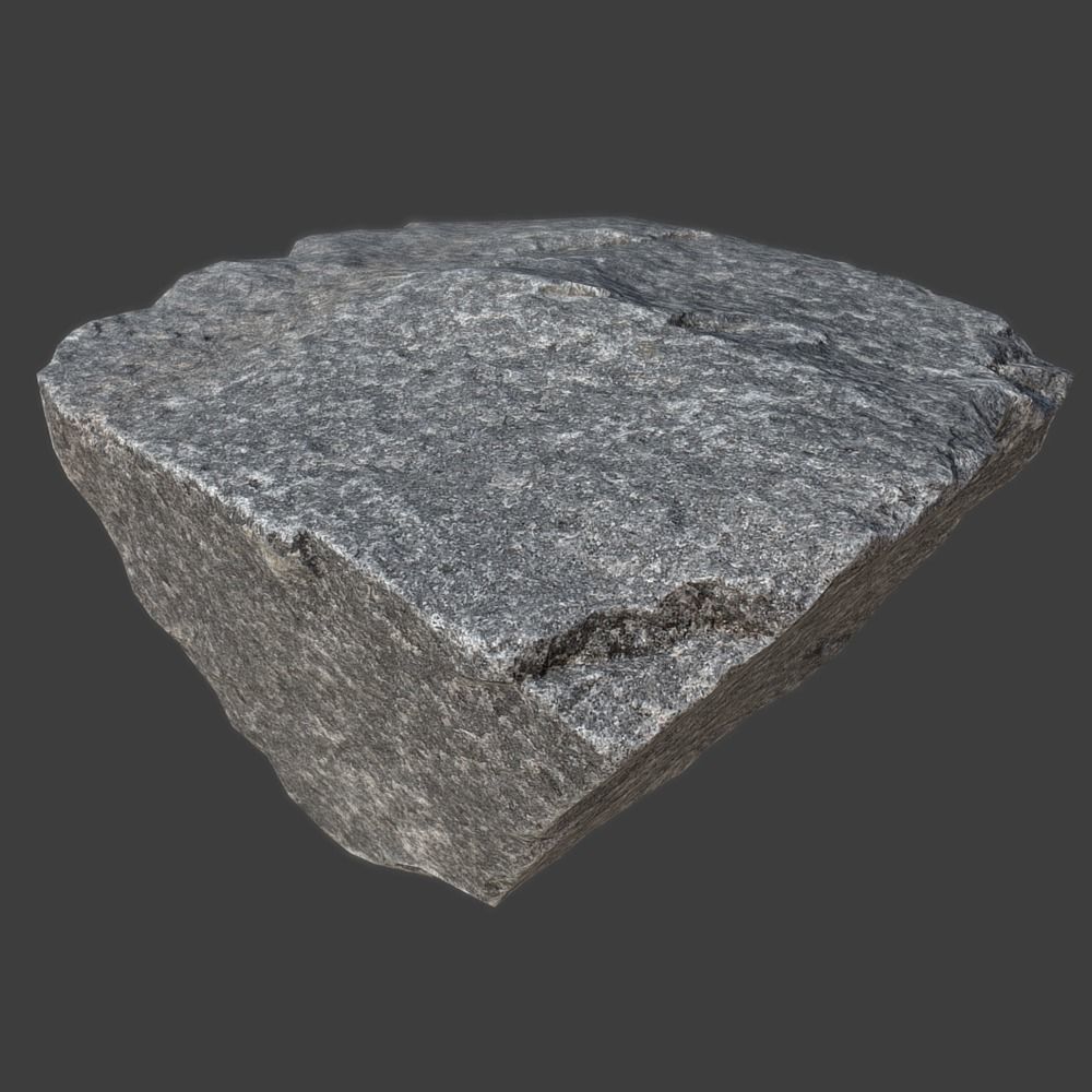 Lucy Stone Low-poly 3D model_8