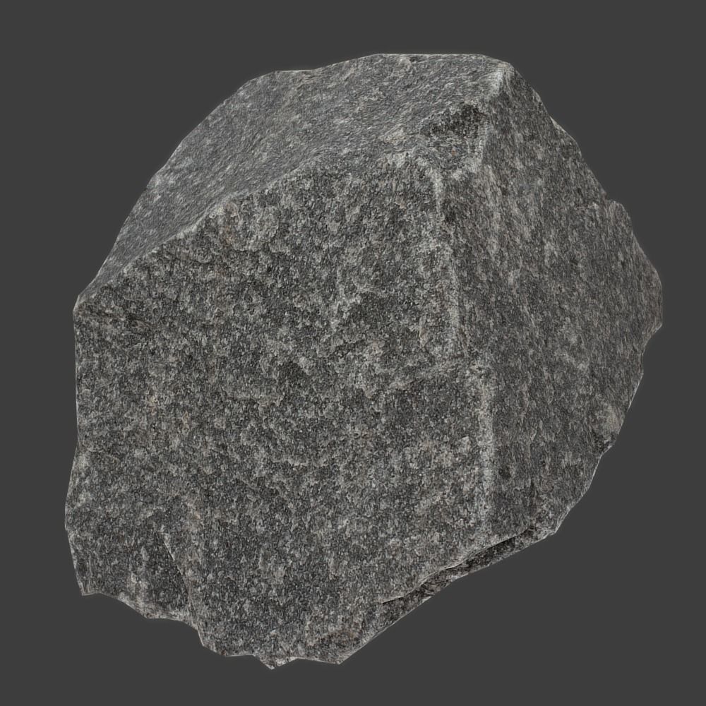 Lucy Stone Low-poly 3D model_2