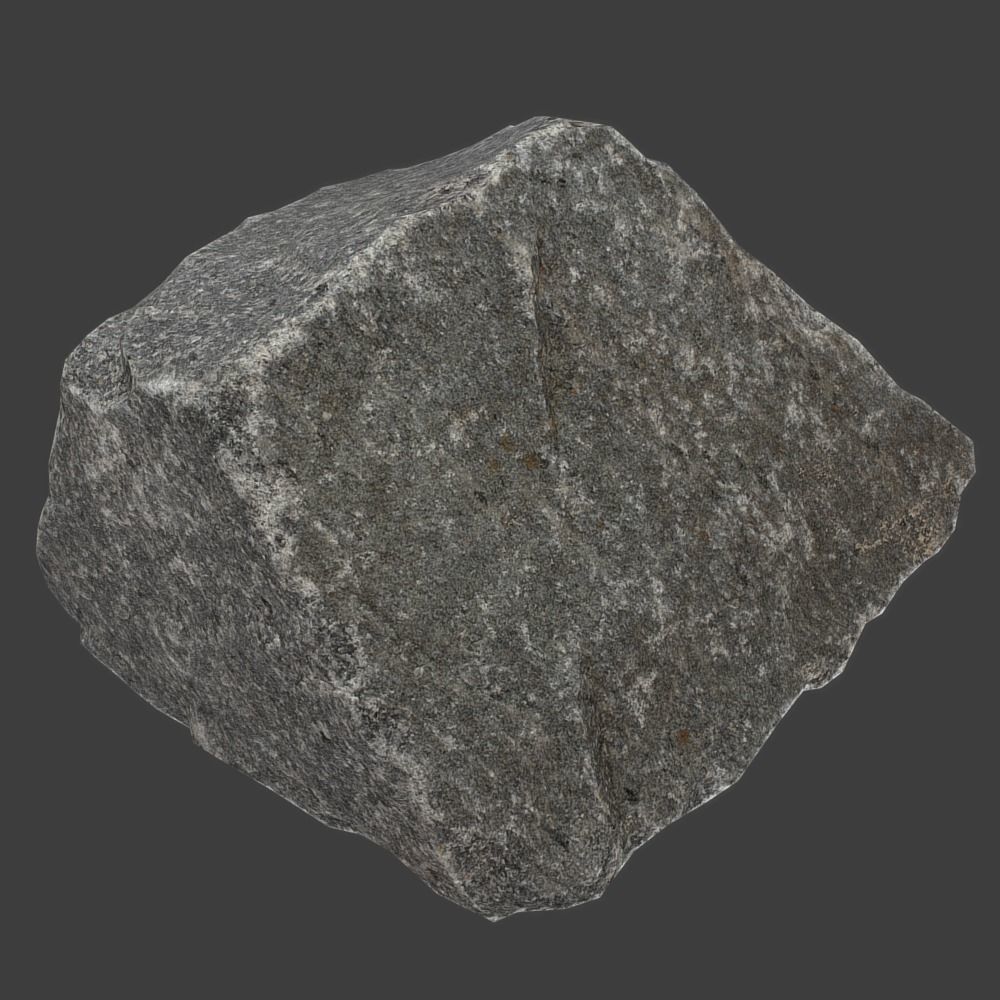 Lucy Stone Low-poly 3D model_6