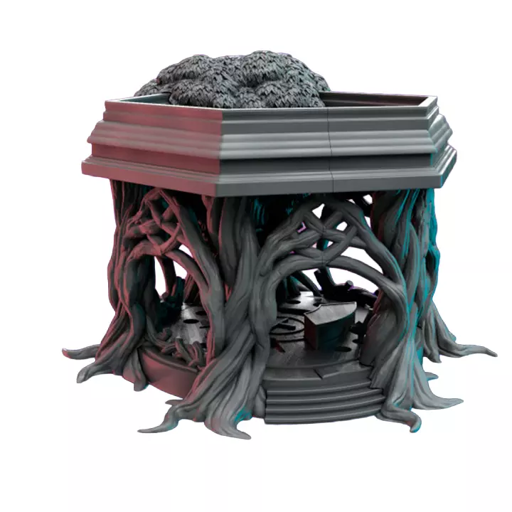 Flattop Havencouncil 3D Print STL Miniature RPG 3D print model