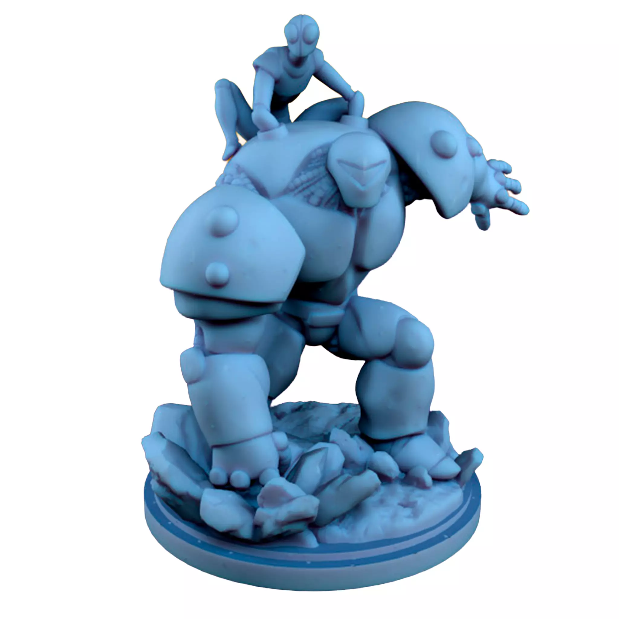 Master Blaster 3D Print STL Miniature RPG 3D print model