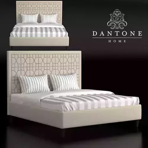 Dantone Casablanca Bed 3D model