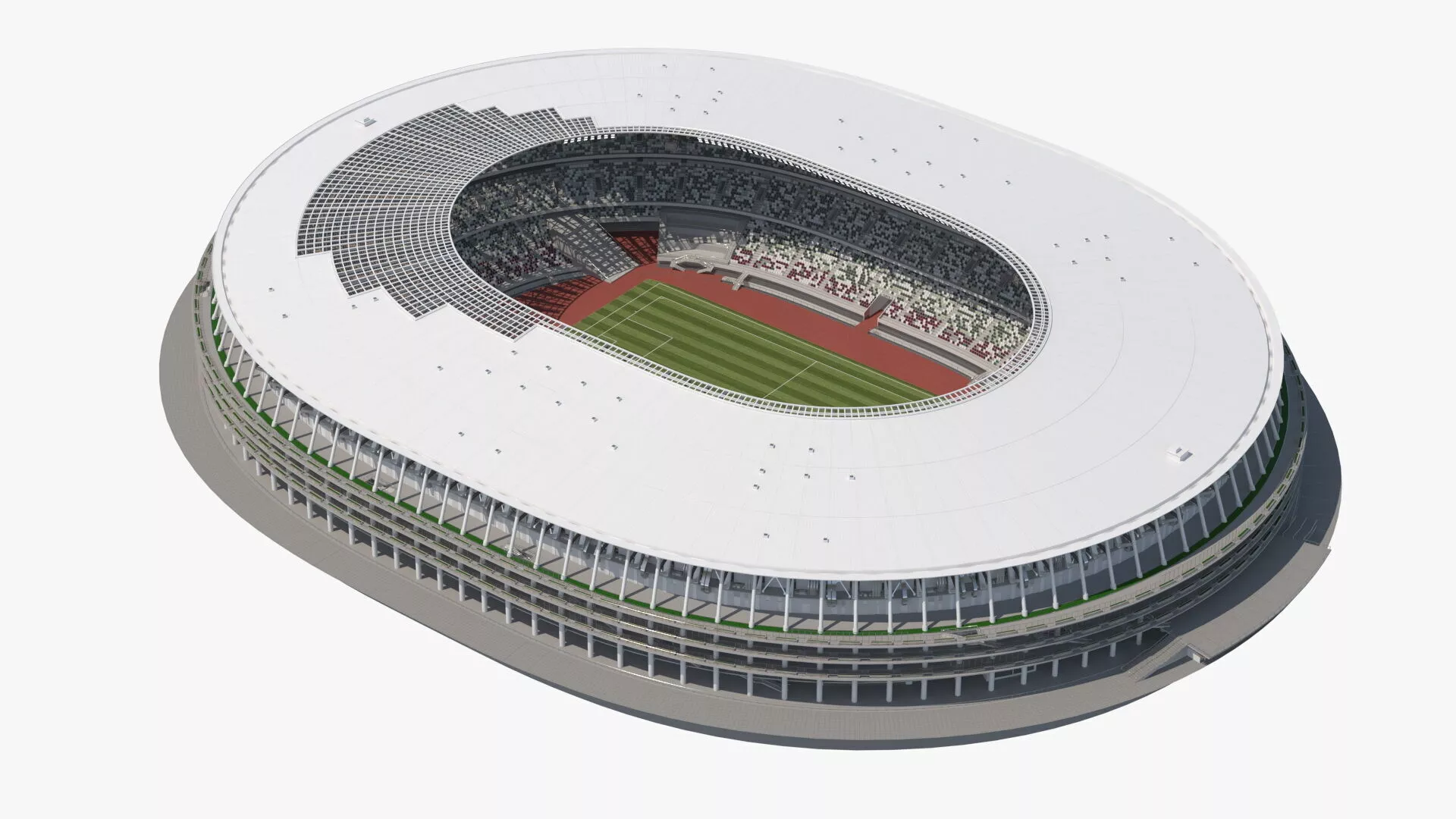 Football Stadium Arena 3D model | CGTrader