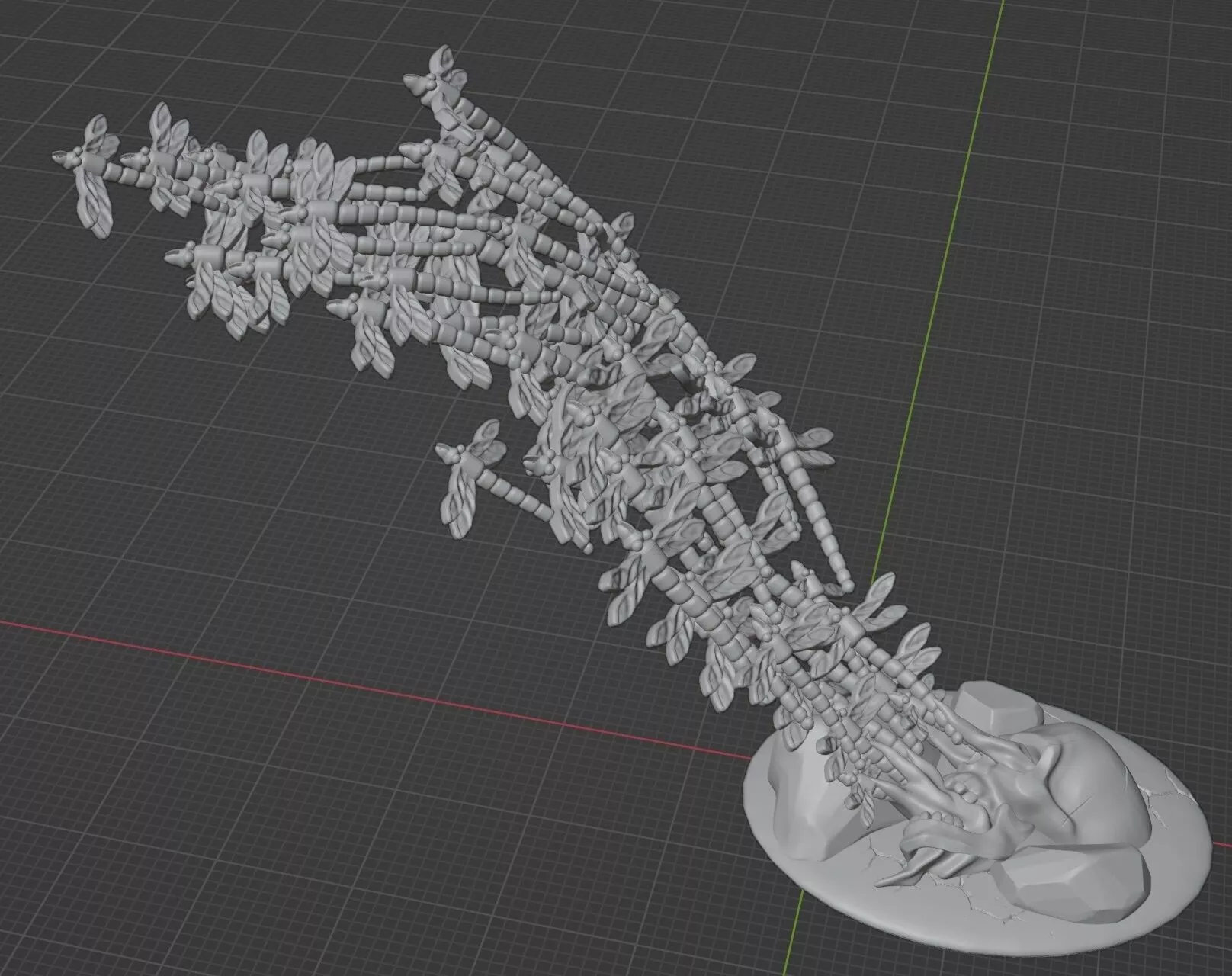 Emerald bugcloud 3D print model