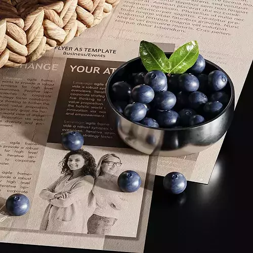 food set02 3D model 3
