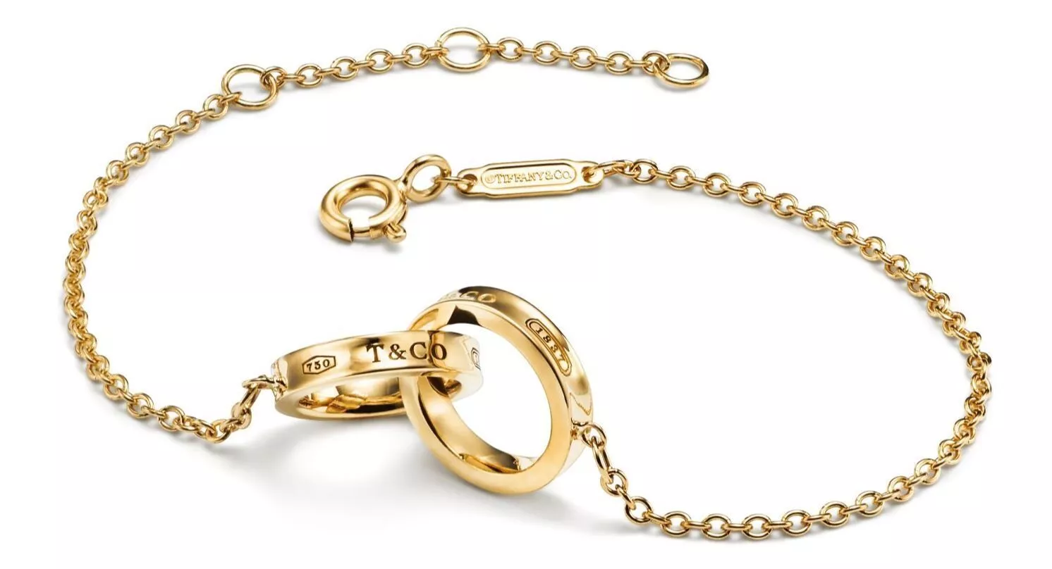 Tiffany Bracelet Brand Jewelry Luxury Gold 3D print model