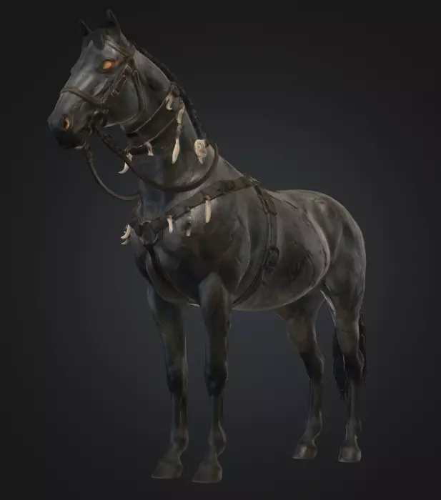Low Poly 3D Mares of Diomedes model 3D model