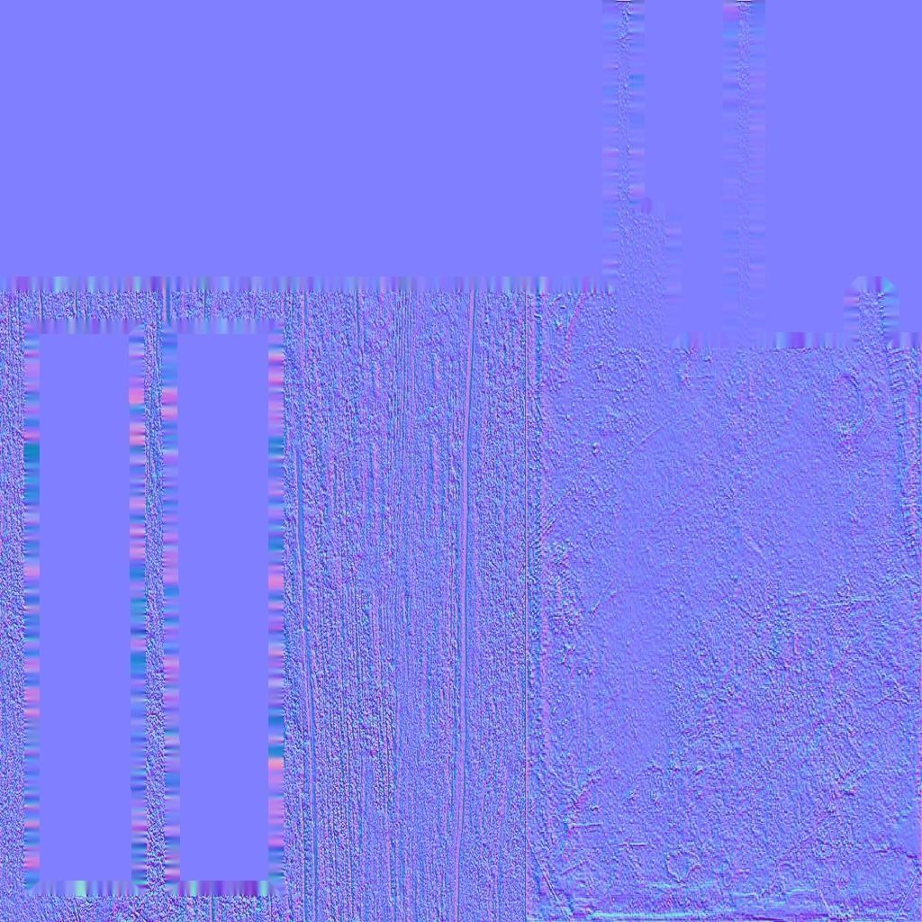 Old wooden window Free low-poly 3D model_5