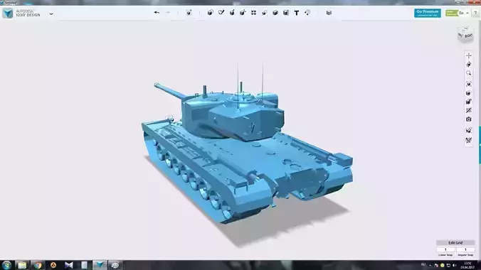 Heavy Tank T 29 3D print model
