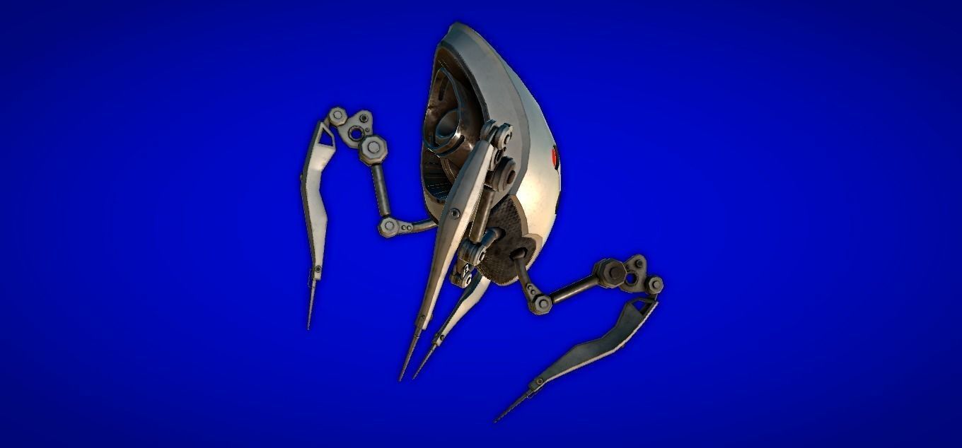 Recon Spider Low-poly 3D model_17