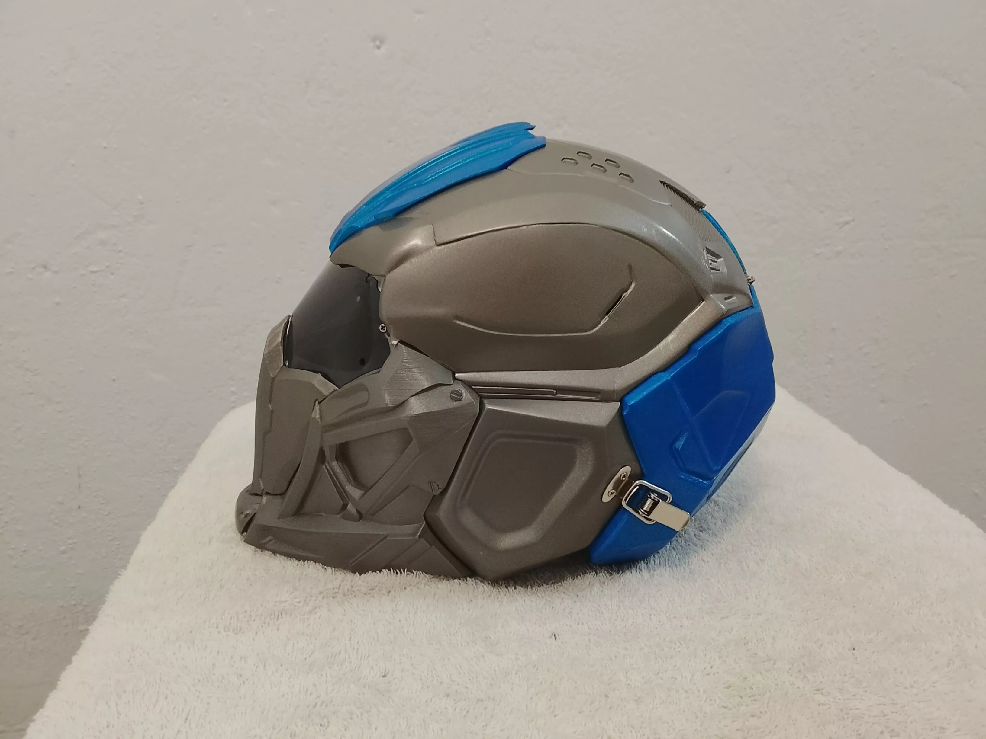 Mk1 Tactical AR Gaming Helmet - Cranial Bridge Version001 3D print model